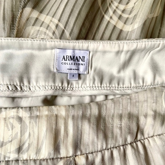 Armani Collezioni silk floral skirt - Picture 7 of 9